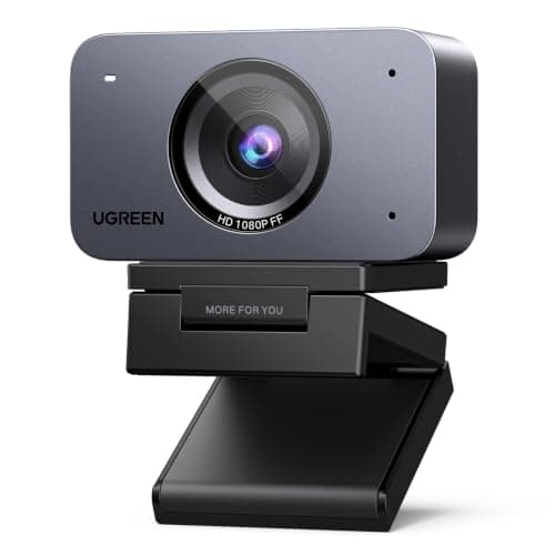 UGREEN 1080P/60fps Full HD Webcam for PC/Laptop/Mac, Smoother Visuals