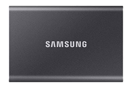 Samsung Portable SSD T7, 4TB, Titan Gray, USB3.2, Type-C, R/W(Max) 1,050MB/s, Aluminium Case, 3 Years Warranty (MU-PC4T0T/WW)
