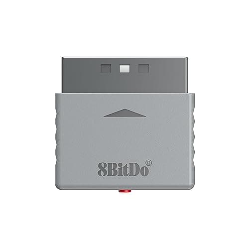 8Bitdo Bluetooth Retro Receiver for PS1, PS2 Console, Windows, Compatible with Xbox Series, Xbox One Controllers, and PS5/PS4/Switch Pro Controllers