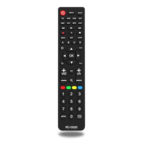 Universal TV Remote for Multi-Brand Smart TV, TV Remote Control Replacement Compatible with Samsung, LG, Sony, Sharp, Panasonic, Hisense, TCL, Haier, Supports 8-Device Connection