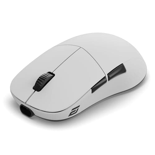 ENDGAME GEAR XM2w 4K V2 USB Optical Wireless Gaming Mouse – 4000Hz Polling Rate, PixArt PAW3950 Sensor, Kailh GX Switches, Hybrid Skates, 61.5g Lightweight – White