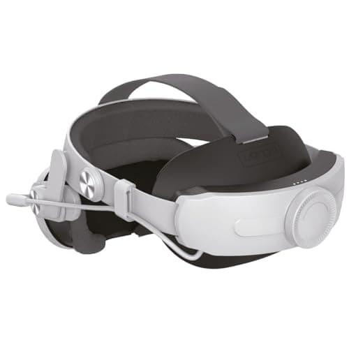 Venom Power Strap for Meta Quest - Padded Headstrap with Integrated Power Bank - Compatible with Quest 2, Quest 3 and Quest 3S | meta quest head strap, padded power strap, integrated power bank, quest 2, quest 3, quest 3S, comfort fit