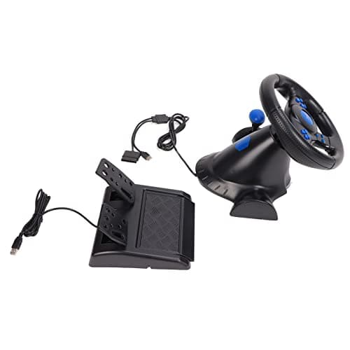 PC Gaming Racing Wheel, Racing Steering Wheel 3 in 1 for PC