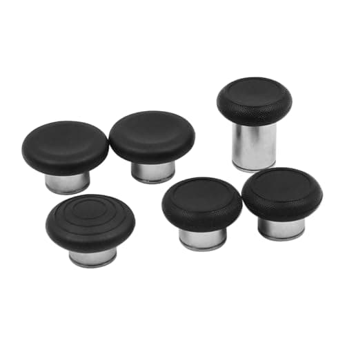 POFET 6-in-1 Swap Magnetic Joysticks Buttons Set Gaming Controller Replacement Thumbsticks Grip for Xbox One Elite Series 2 Controller