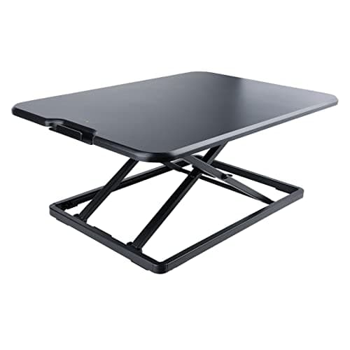 StarTech Standing Desk Converter for Laptop (LAPTOP-SIT-STAND) | Height Adjustable Laptop Riser, Up to 8kg/17.6lb, Table-Top Stand-Up Desk Converter for Home Office, Sit-Stand Desk Platform