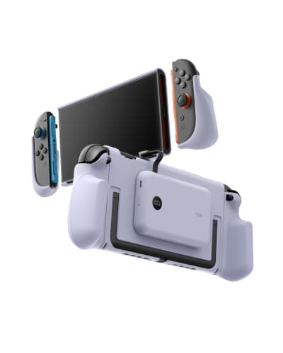 Belkin Gaming Charging Grip for Nintendo Switch 2, 10K Power Bank - Purple
