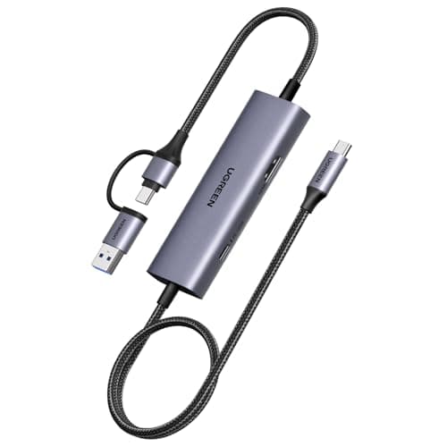 UGREEN Video Card Capture USB C,100W PD Fast Charger,2K 1080P60Hz Recording | 4K@30Hz HDMI Passthrough Streaming Device Compatible with Quest 3/3s/2 iPad Switch Steam Deck Gaming Handheld Phone Laptop