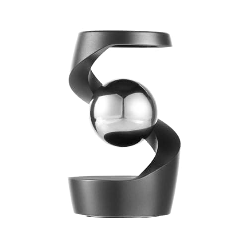 Kinetic Desk, Metal ADHD Desk Fidget Kinetic Spinning Gravity Defying Desktop Spinning Fidget Gadgets for Office Party Favors for Adult