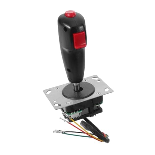 Flight Stick Joystick and Vibrating Haptic Feedback with Trigger for PC