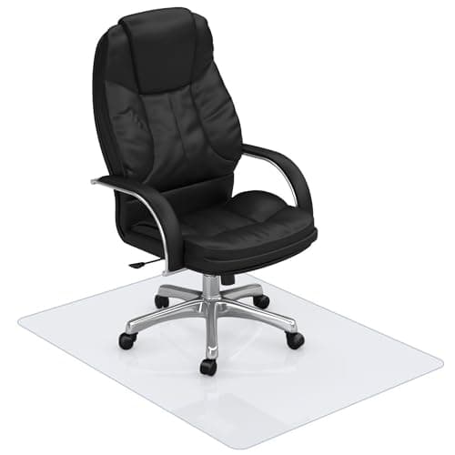 CSXCQM PVC Carpet Protector Chair Mats Office Chair Mat Carpet Floor Protector Mats Transparent Anti Slip Floor Cover Table Protector for Home Office Desk Hallway 1.0mm Thick Custom sizes