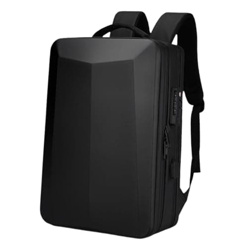 Ronyme Hard Shell Laptop Backpack, Men Gaming Backpack,Travel Backpack, Computer Gaming Laptop Bag for Working, Business, Daily, Black 17inch