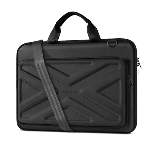 MOSISO Laptop Case 18-18.5 inch,Hard Computer Bag Men Women, Black