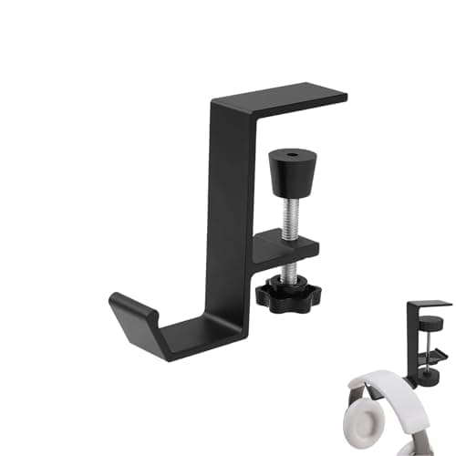 Headphone Hook,Gaming Headset Hook Hanger Mount,Desk Headphone Hanger