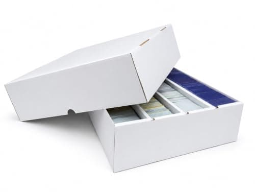 Guardz Hybrid 4000 Count Trading Card Storage Box - 4 Row Storage Box with Lid! Can Fit 200 Top Loaders! (1)