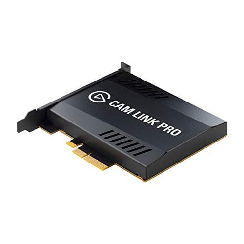 Elgato Cam Link Pro, Internal Camera Capture Card with 4 HDMI inputs, Stream and Record 1080p60 or 4K30 for Video Conferencing, Teaching, Streaming, Broadcasting on OBS, Teams with Multicam, PC, Black