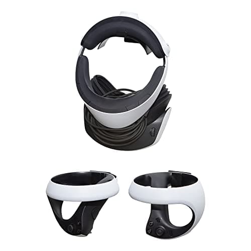 HIDEit Mounts Wall Mount for PSVR 2 - Bundle for Playstation VR 2 and PSVR2 Sense Controllers - American Company - Not Compatible with Other VR Headsets