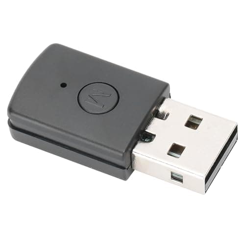 Cocoarm Bluetooth Receiver for ABS USB 2.0 Bluetooth Receiver Adapter BT 5.1 10m Range A2DP HSP HFP for Gamepad Wireless Chat for Console Players