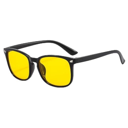 Polarized Night Driving Glasses, Polarised Sunglasses Blue Light Blocking Gaming Glasses Anti Glare UV400 Protection Lightweight Comfortable for PC Laptop Gamer Computer Reading Driving Fishing Hiking
