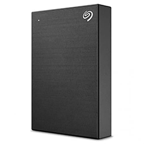 Seagate One Touch, 2TB, Portable External Hard Drive, PC Notebook & Mac USB 3.0, Black, 1 year MylioCreate, 2 year Rescue Services (STKB2000400)