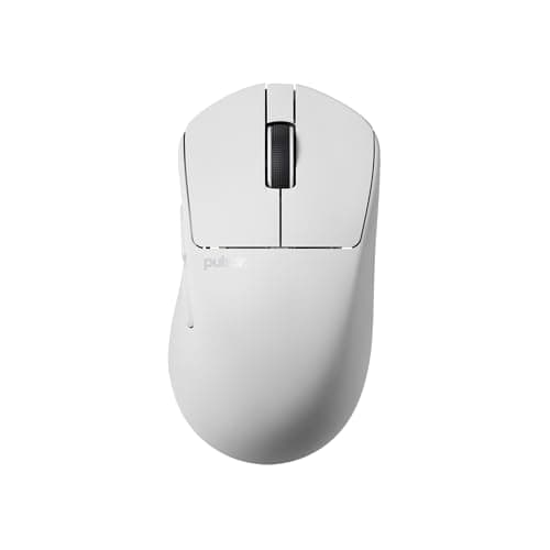 Pulsar Gaming Gears X3 CrazyLight Gaming Mouse, Medium, Uyuni White