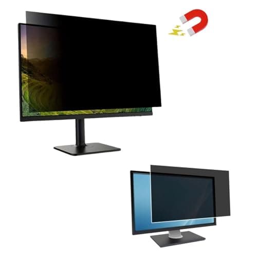 AJPARTS UK 24 Inch Computer Privacy Screen Filter for 24" 16:9 Aspect Ratio Widescreen Computer Monitor, Anti Spy Anti-Glare Blue Light Blocking Screen Protector Film - WxH: 537mm*300mm