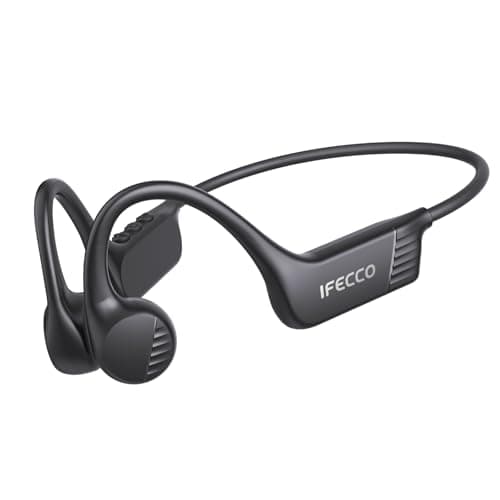 IFECCO Bone Conduction Headphones Bluetooth 6.0 - IP67 Waterproof 10Play
