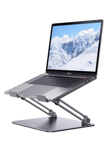 UGREEN Laptop Stand for Desk, Adjustable Laptop Riser with Heat Vent