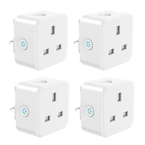 EIGHTREE Smart Plug with Energy Monitoring, 2.4 GHz Only WiFi Plug 4-Pack