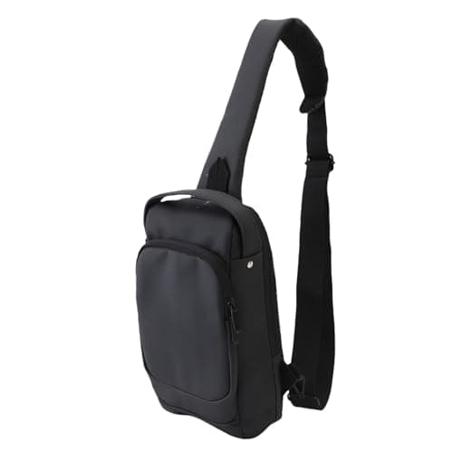 CCYLEZ Handheld Gaming Console Sling Bag for Steam Deck OLED ROG Ally X Travel Case, Large Capacity Console Carrying Case with Adjustable Shoulder Strap for 2 Legion Go,
