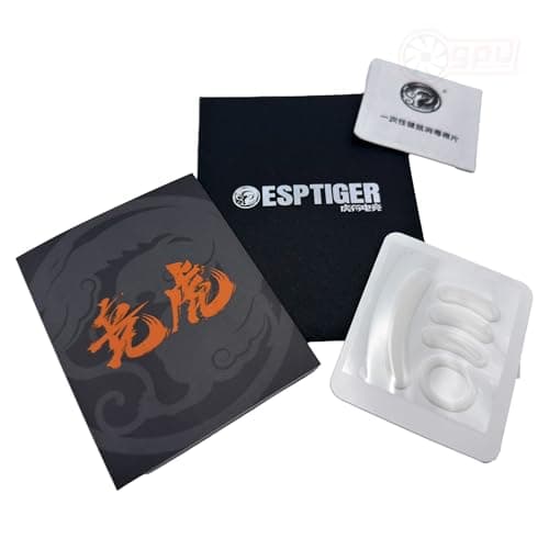 gpuconnect Esports Tiger ICE V2 Mouse Skates For G-PRO/G-PRO 2 Wireless – Replacement PTFE Feet for Gaming Mouse – Smooth Glide Pads – Genuine ESPTiger ICE V2
