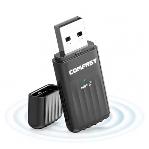COMFAST AX900 WiFi Dongle for PC USB WiFi 6 Adapter Bluetooth Dual Band