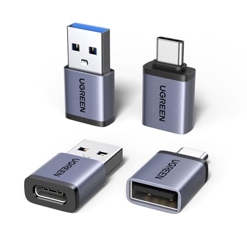 UGREEN USB to USB C Adapter & USB C to USB Adaptor 10Gbps for iPhone, iPad