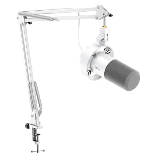 FIFINE K688CTW White Podcast Microphone Kit