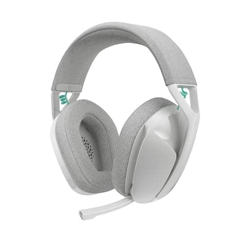 Logitech G G321 LIGHTSPEED Wireless Bluetooth Gaming Headset, dynamic comfort and fit, 16 kHz boom mic, 20+ hrs battery, PC, PS4, PS5, Nintendo Switch, Mobile - White