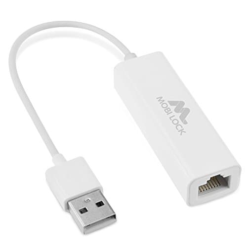 USB-A to Ethernet LAN Network Adapter for Laptops & PCs, Windows & Mac OS