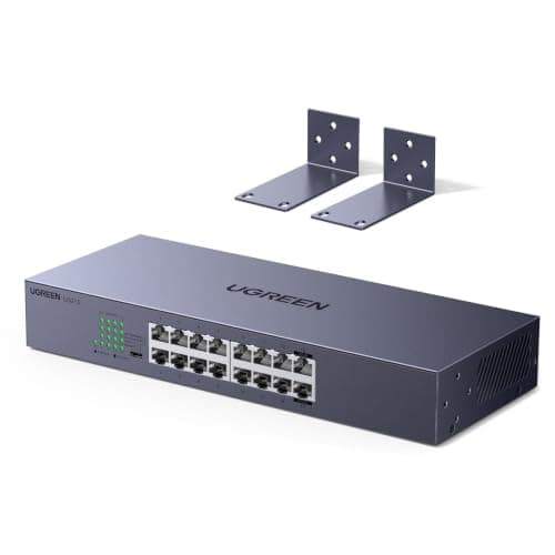 UGREEN 16 Ports Gigabit RackMount Network Switch