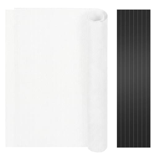 MoKo 400x300mm DIY PC Case Dust Mesh Fan Filter, 1mm Hole, 2 PCS, White