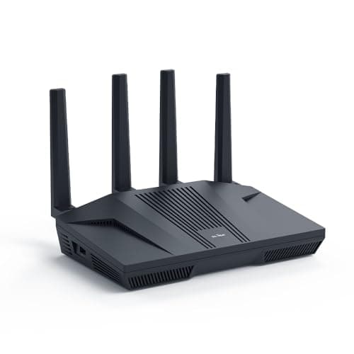 GL.iNet GL-MT6000 Flint 2 Wi-Fi 6 Dual 2.5G VPN Router | Wi-Fi 6 6 Gbps, 8-stream, 2.5G WAN and LAN, WireGuard 900Mbps, OpenVPN 880Mbps, AdGuard Home