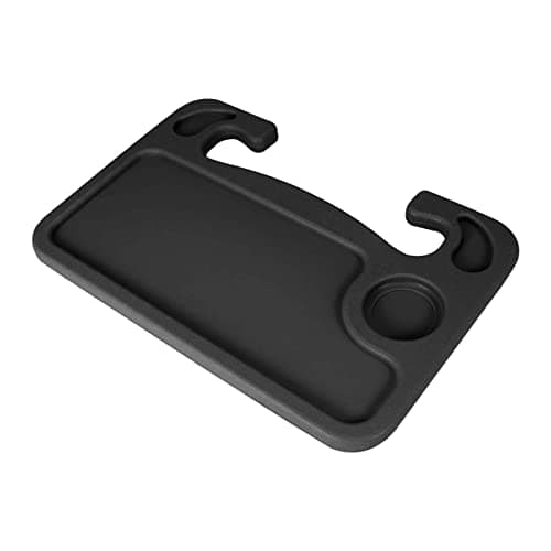 Youyijia Steering Wheel Desk 42 x 28 x 2.2cm Portable Car Table Steering Wheel Tray Vehicle Seat Mount for Laptop Desk Food Dining Reading Working Stand Table Holder(Black)