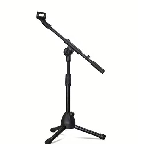 SUNNYNEST 70 cm 35 cm Adjustable Microphone Stand 48– with Telescopic Boom