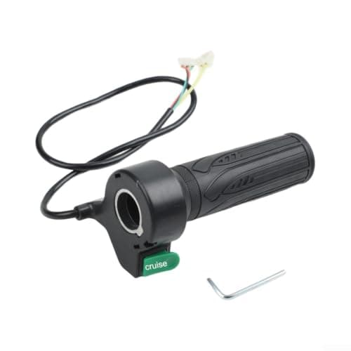 Tidgel Half Twist Throttle Handle 22mm Non-Slip Rubber Design(D)