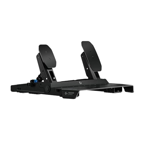Logitech G RS Pedals - Sim Racing Pedals with 75 kg Load Cell Brake | Adjustable Pedal Positions, Modular Design, Robust Extendable Steel Frame - Black
