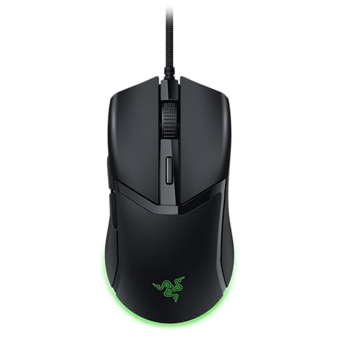 Razer Cobra - Lightweight Wired Gaming Mouse Chroma RGB (57g Lightweight Design, Optical Mouse Switches Gen-3, Chroma Lighting with Gradient Underglow, Precise Sensor Adjustments) Black