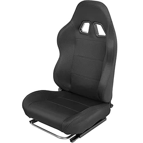 Anman Racing Seat Ergonomic Wheel Stand Adjustable Slide Racing Gaming Chair Gaming Seat Black