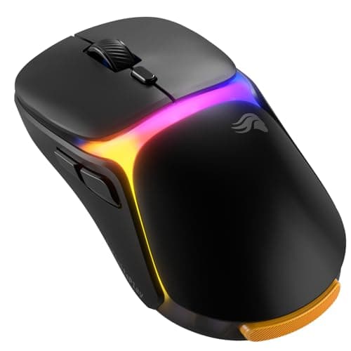 GLORIOUS Gaming Model O3 Wireless – gamingmus – Utbytbart InfinitePlay-batterisystem, 8 000-pollning, optiska 130M-brytare, ultralätt vikt på 66 gram, optisk Sensor med 30 000 DPI, RGB – svart