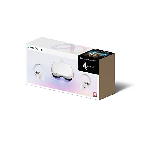 Meta Quest 2 — Advanced All-In-One Virtual Reality Headset , 64 GB - White (Renewed)