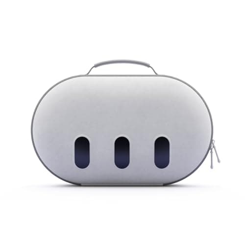 Aubika Hard Carrying Case for Meta/Oculus Quest 3 Quest 2, Grey