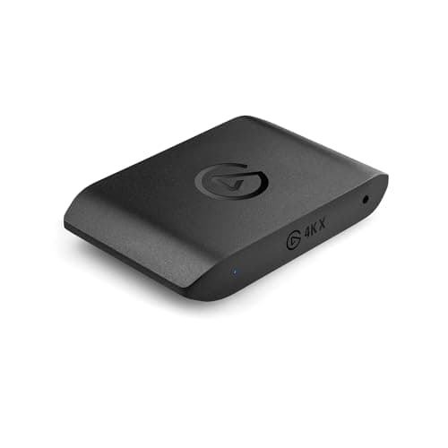 Elgato 4K X Capture Card, HDMI 2.1, 4K144 Ultra-Low Latency | VRR passthrough, HDR10, Up to 1080p240 capture, USB 3.2 Gen 2, Works with OBS and more, For PS5, Xbox, Switch, PC, Mac
