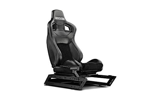 Next Level Racing GTSeat Add-On – Full Cockpit Seat Conversion for Wheel Stand DD/2.0, Reclining & Sliding Seat, Motion Platform Compatible, Gear Shifter & Handbrake Mounts Included NLR-A005