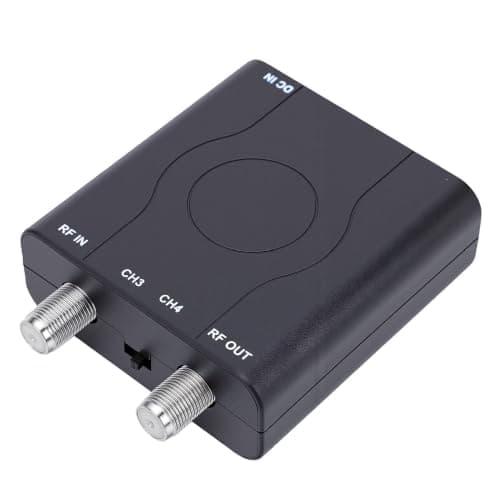 Cuifati RF Coaxial Modulator for TV, NTSC VHF Converter for Channel 3 4